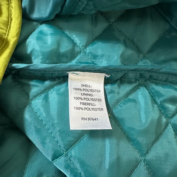 J Jill green quilted detail vest petite medium - Picture 5 of 5